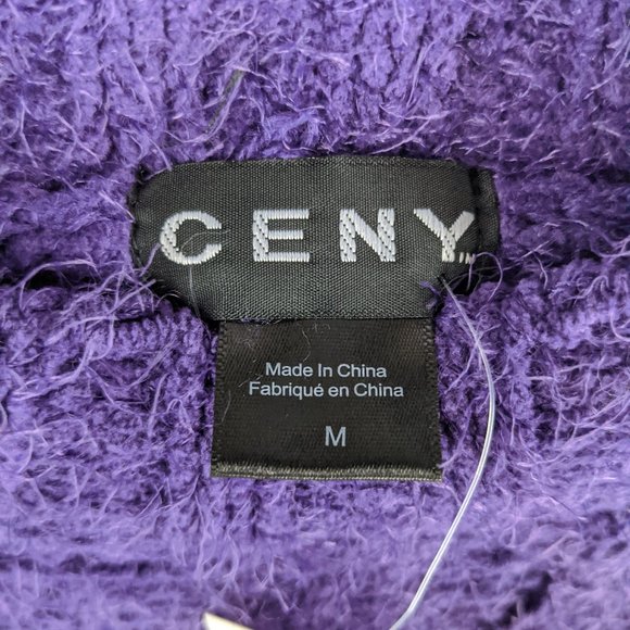 NWT CENY Soft Lavender Purple Knit Size Medium - Picture 5 of 8